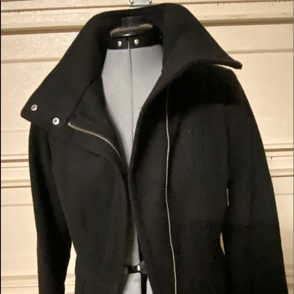 Fitted pea coat